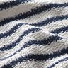 Tricot bouclé à rayures et paillettes – blanc/bleu marine,  thumbnail number 3