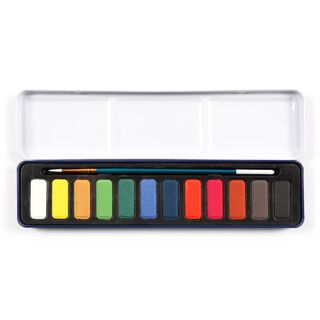 Set de couleurs aquarelles [ 12 Pièces ], 