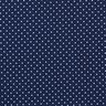 Coton enduit petits pois – bleu nuit,  thumbnail number 1