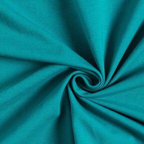 Jersey coton Medium Uni – pétrole, 