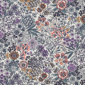 Popeline coton Fleurs sauvages | Poppy Fabrics – blanc, 