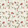 Tissu de décoration Jacquard Lurex branches de sapin – nature/or,  thumbnail number 1
