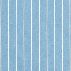 Chambray rayures – bleu clair/écru, 