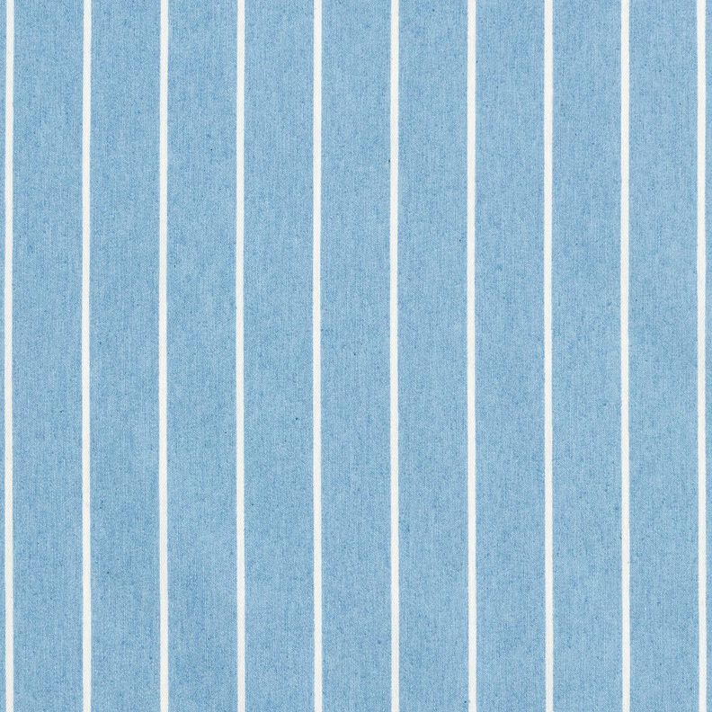 Chambray rayures – bleu clair/écru,  image number 1