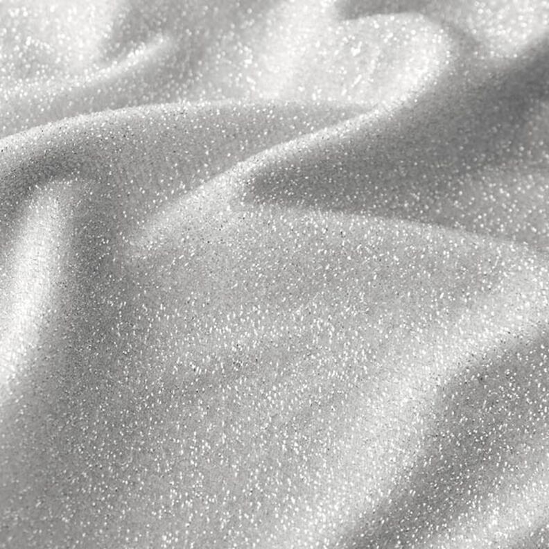 Jersey scintillement Lametta Glamour – argent métallique,  image number 2