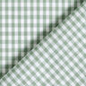 Tissu en coton Vichy à carreaux 0,5 cm – sauge/blanc,  thumbnail number 4