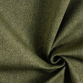 Tissu de revêtement Aspect sergé – olive foncé, 