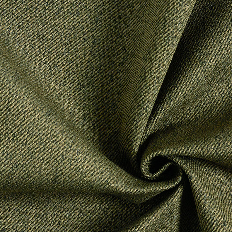 Tissu de revêtement Aspect sergé – olive foncé,  image number 1
