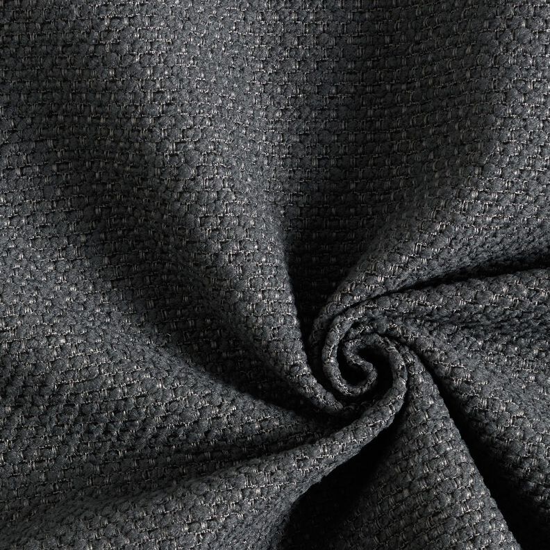 Tissu d’extérieur Aspect bouclé – bleu noir,  image number 1