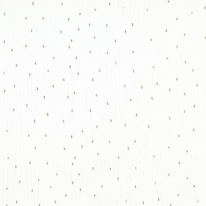 Tissu double gaze de coton imprimé feuille Rectangle | by Poppy – écru,  image number 1