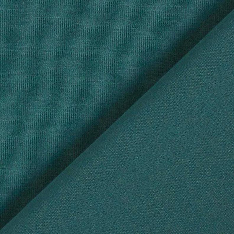 Jersey coton Medium uni – vert foncé,  image number 5
