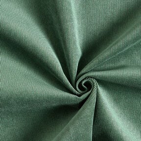 Tissu de revêtement Velours milleraies – vert foncé | Reste 80cm, 