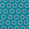 Coton enduit Cercles colorés – pétrole/violet pastel,  thumbnail number 1