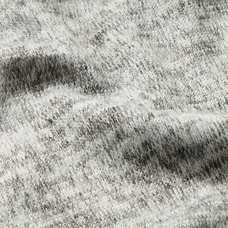 Maille fine chinée – gris clair, 