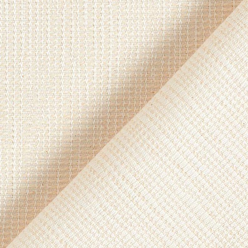 Tissu de décoration Jacquard Côtes discrètes – crème,  image number 3