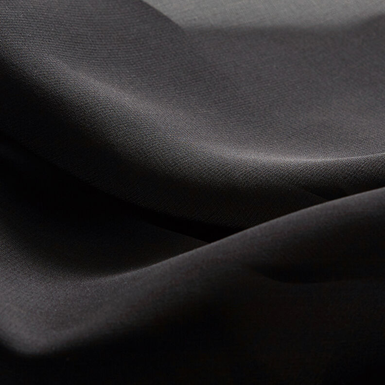Mousseline de soie – noir,  image number 5