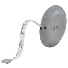 Mètre ruban à enrouleur de 150 cm – gris clair | Burda, 