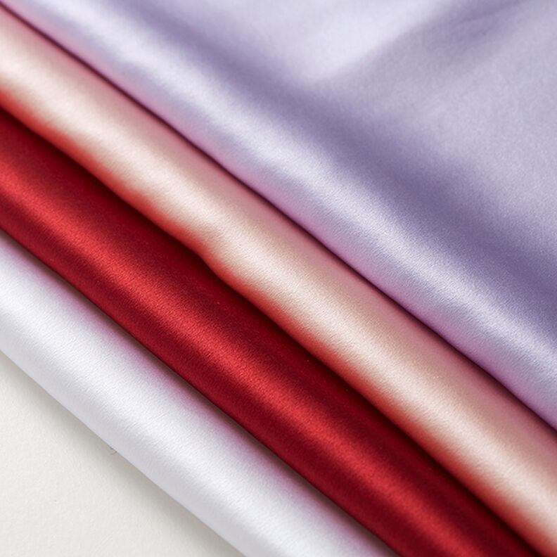 Satin de soie – carmin,  image number 6