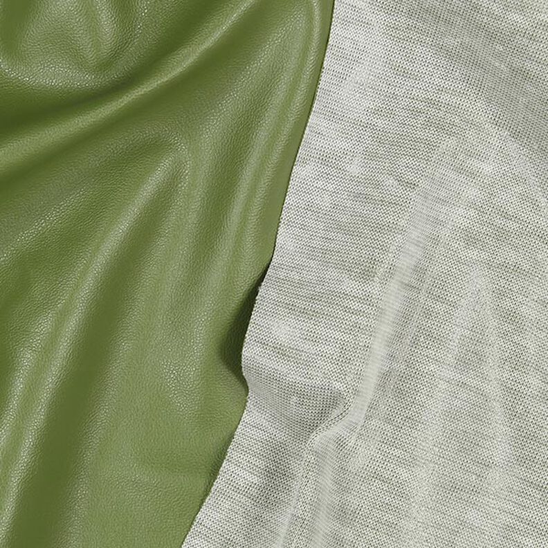 Similicuir Nappa – olive,  image number 4