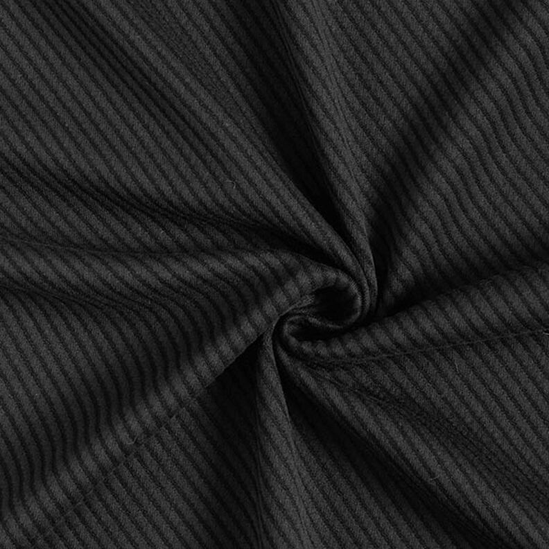 Tissu pour costume Structure diagonale – noir,  image number 3