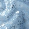 Organza flocons de neige – bleu clair,  thumbnail number 2