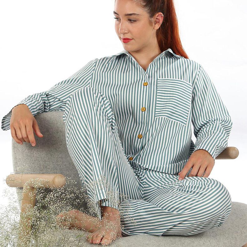 FRAU HILDA Pyjama en version courte et longue | Studio Schnittreif | XS-XXL,  image number 6