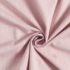 Tissu de décoration Semi-panama Structure légère – rose/beige clair, 