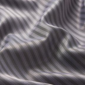 Tissu de doublure Jacquard Rayures étroites et larges – gris/gris foncé, 