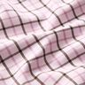 Tissu pour chemise en coton à carreaux – rosé/violet pastel,  thumbnail number 2