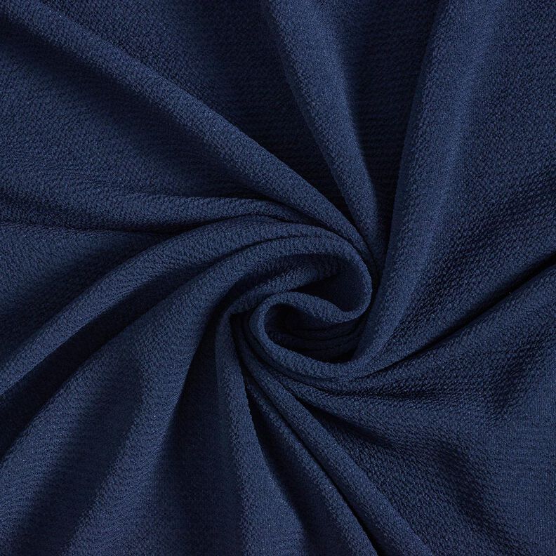 Georgette Uni – bleu marine,  image number 1