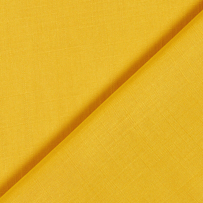 Tissu en viscose aspect lin – jaune curry, image number 4