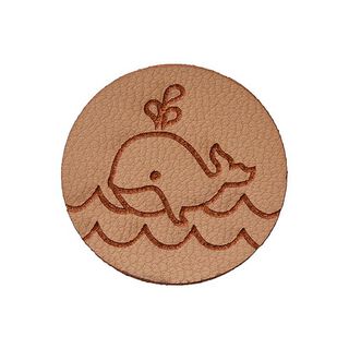 Pièce décorative baleine [ 23 mm ] – beige, 