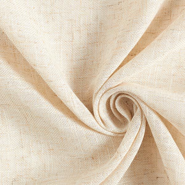 Tissu pour rideaux Aspect jute 280 cm – nature,  image number 1
