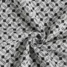 Tissu pour manteau petits carreaux – blanc/noir,  thumbnail number 4