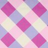 Satin de coton Large Gingham | Nerida Hansen – violet pastel/écru,  thumbnail number 1