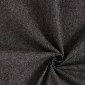 Denim de coton moyen – noir, 