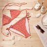 Tissu pour maillot de bain Imprimé léopard – orange pêche/rose intense,  thumbnail number 6