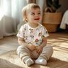 Jersey coton chien patineur Impression numérique | Poppy Fabrics – ivoire/or rose,  thumbnail number 5