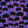 Tissu viscose LENZING™ ECOVERO™ Poppies | Nerida Hansen – lilas/noir,  thumbnail number 1