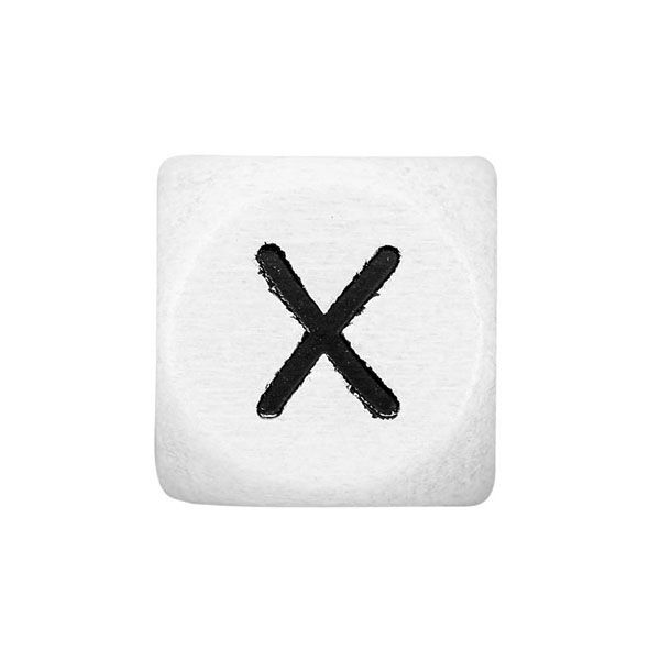 Lettres alphabet en bois X – blanc | Rico Design,  image number 1