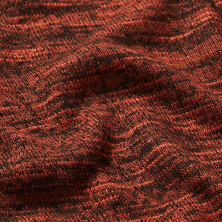Maille fine chinée – bordeaux, 