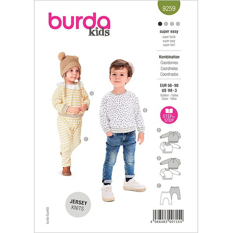 Combinaison | Burda 9259 | 56–98,  image number 1