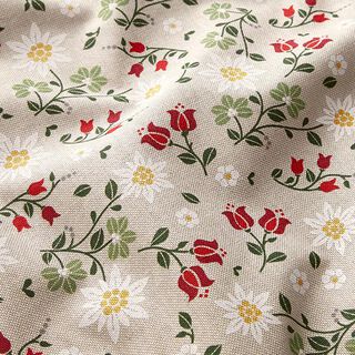 Tissu de décoration Semi-panama edelweiss – nature, 