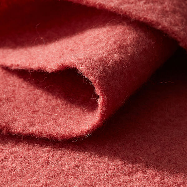 Loden de laine foulé – vieux rose,  image number 4