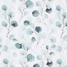 Tissu double gaze de coton Rameaux d’eucalyptus aquarelle Impression numérique – blanc,  thumbnail number 1