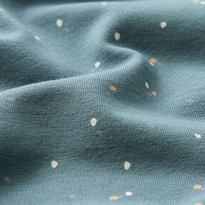 Jersey coton Taches irrégulières – bleu jean, 