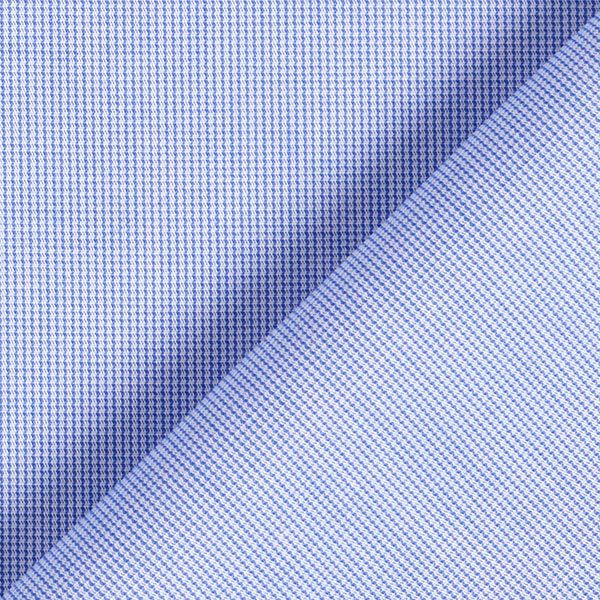 Tissu pour chemisier Mini-carreaux – blanc/bleu,  image number 4