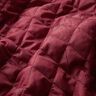 Doublure matelassée en losanges – rouge bordeaux,  thumbnail number 3