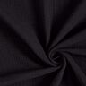 Tissu triple gaze de coton Uni – noir,  thumbnail number 1
