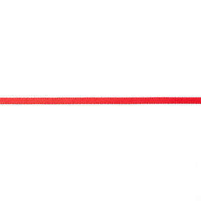 Ruban de satin [3 mm] – rouge, 